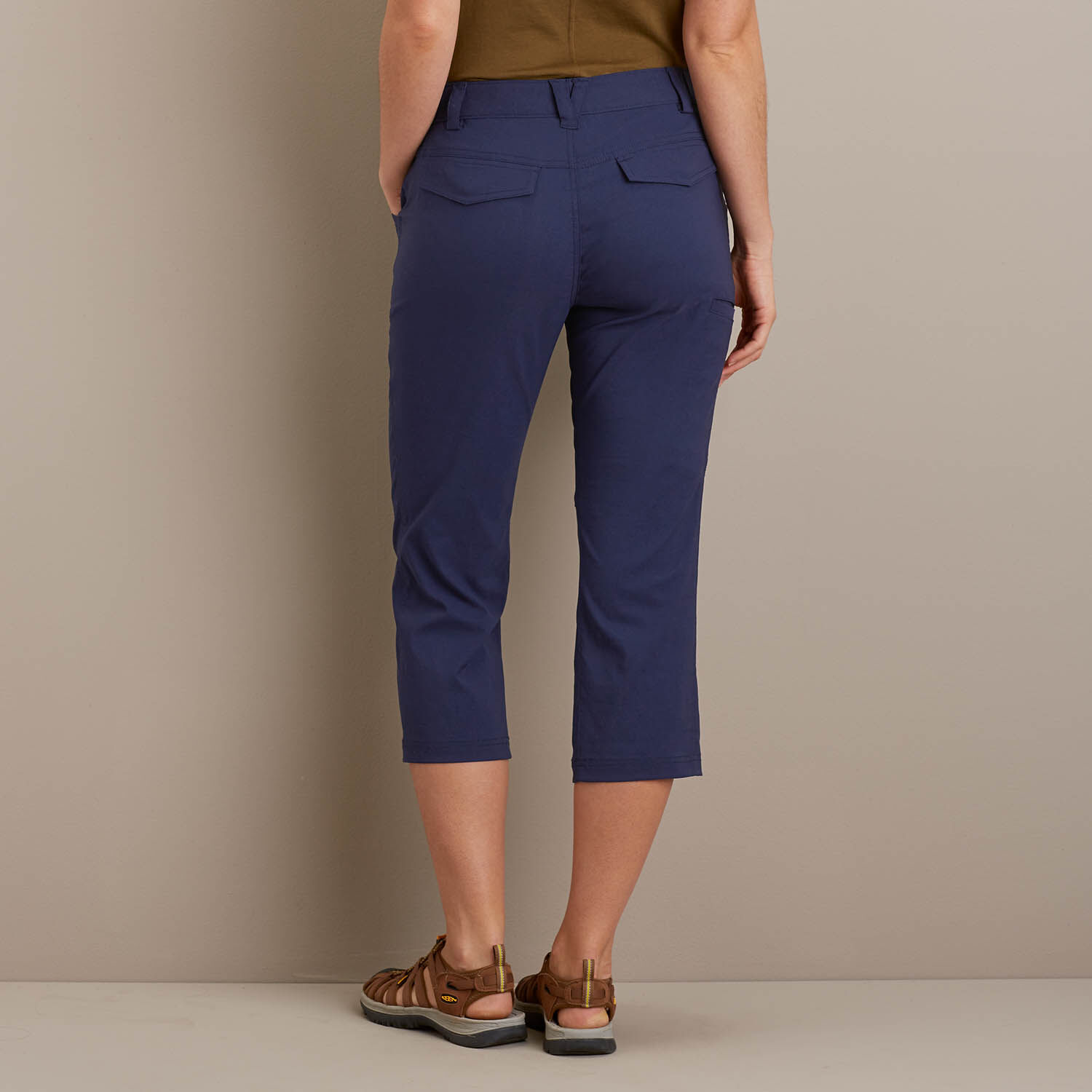 Jupe-short Femme Duluth Trading Co - Beige, Taille 6, Nylon Stretch, Randonnée