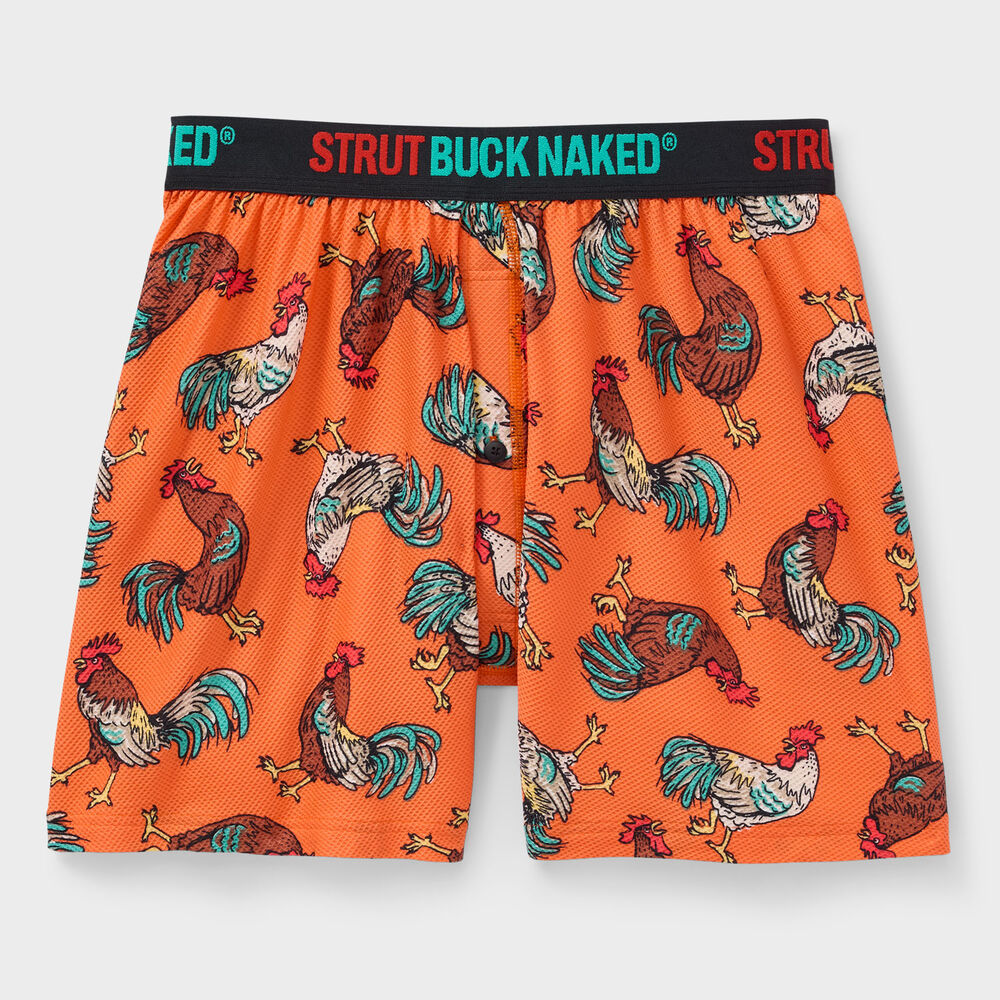 Men's Buck Naked Pattern Boxers Main Image