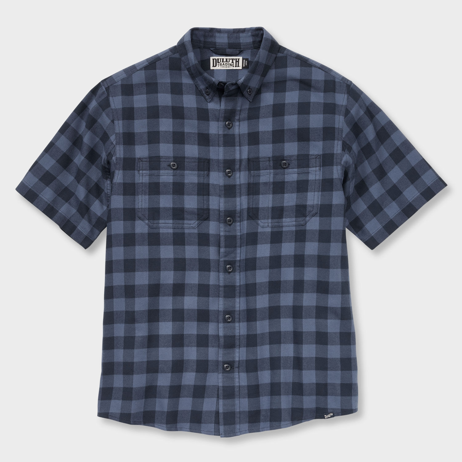 Men's Seawool Lightweight Flannel Short Sleeve Shirt | Duluth