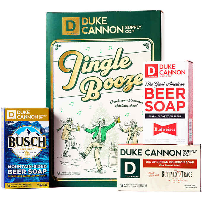 Duke Cannon Jingle Booze 3-Pack Soap