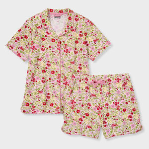Women's Cotton Knit Printmaker Pajama Set