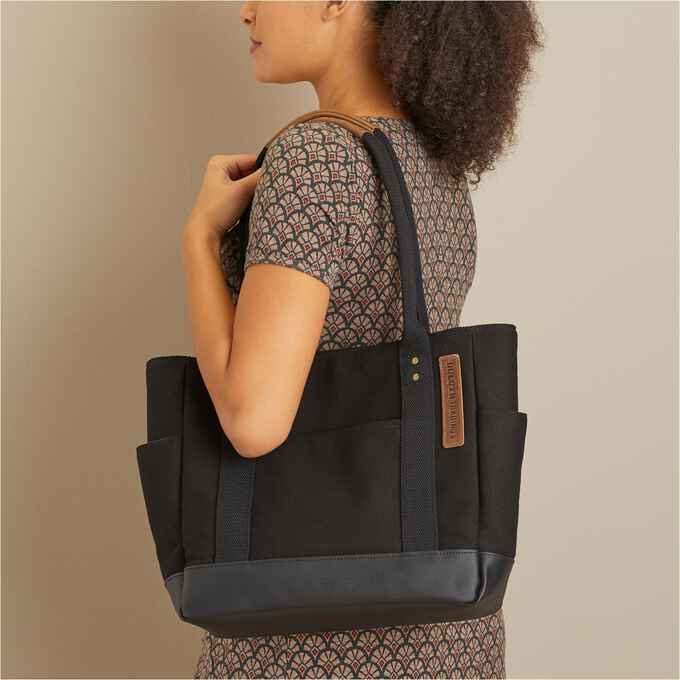 Thoroughbred Canvas Tote