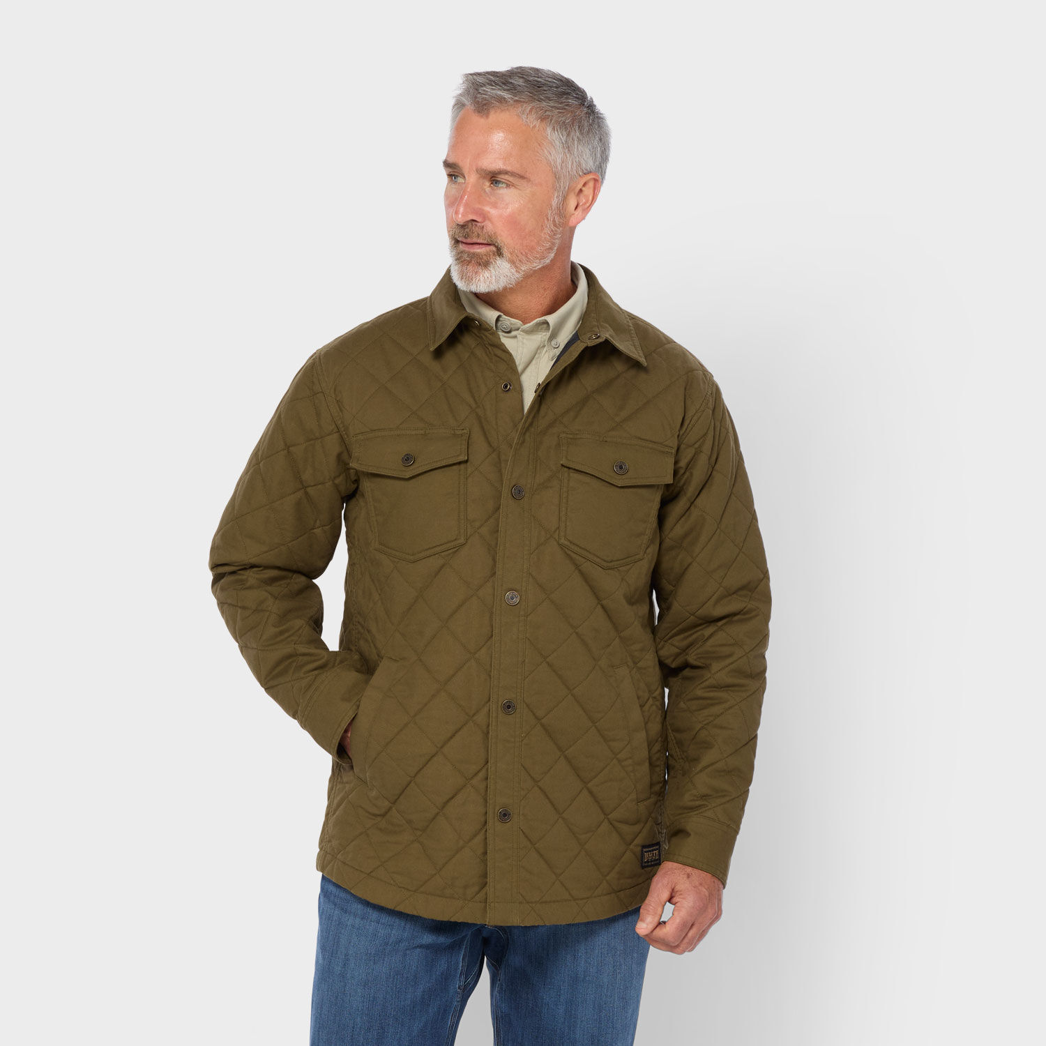 Men's Fire Hose Lightweight Insulated Work Shirt Jac | Duluth