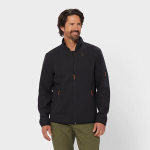 Men's AKHG Graveltec Standard Fit Full Zip Mock