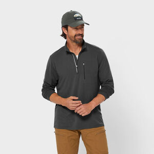 Men's AKHG Renew Bamboo 1/4 Zip Mock