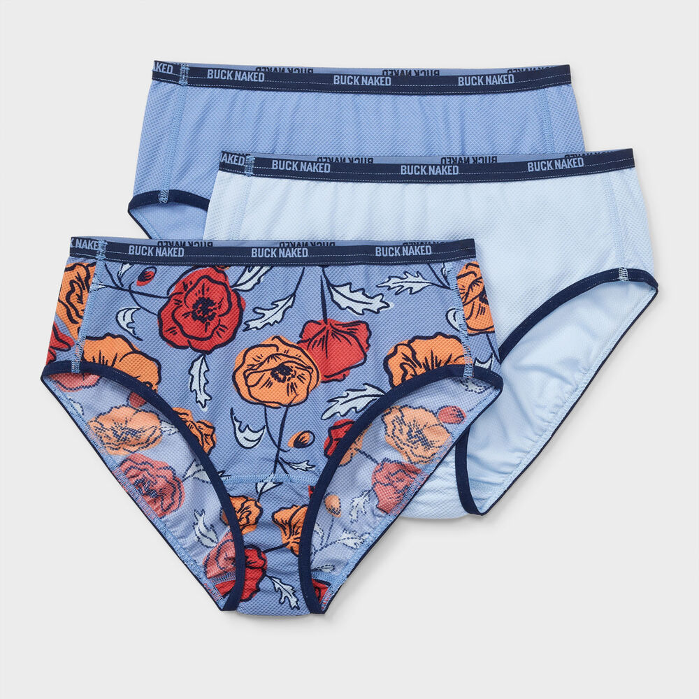 Women's Buck Naked Briefs 3-Pack Main Image