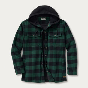 Men's Flapjack Relaxed Fit Hooded Shirt Jac