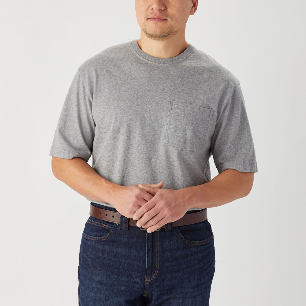 Men's Longtail T Relaxed Fit Short Sleeve Crew with Pocket Main Image
