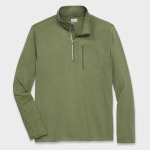 Men's AKHG Renew Bamboo 1/4 Zip Mock