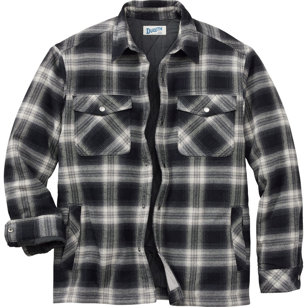 Men’s Folklore Flannel Insulated Shirt Jac | Duluth Trading Company