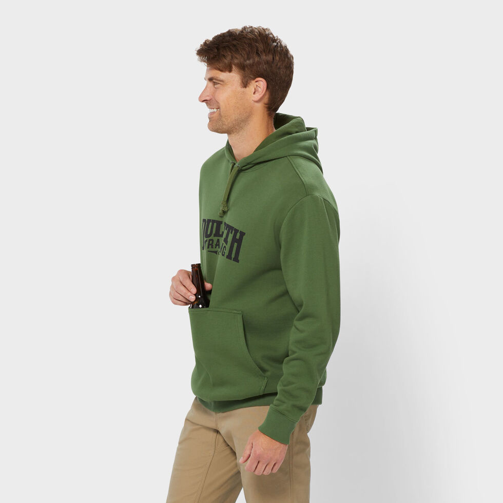 Men's Midweight Relaxed Fit Beer Pocket Hoodie Duluth Trading