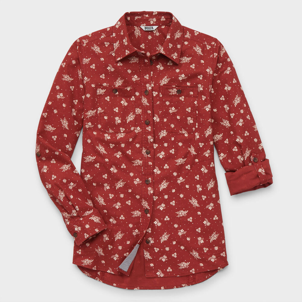 Women's Plus Free Swingin' Flannel Tunic Main Image