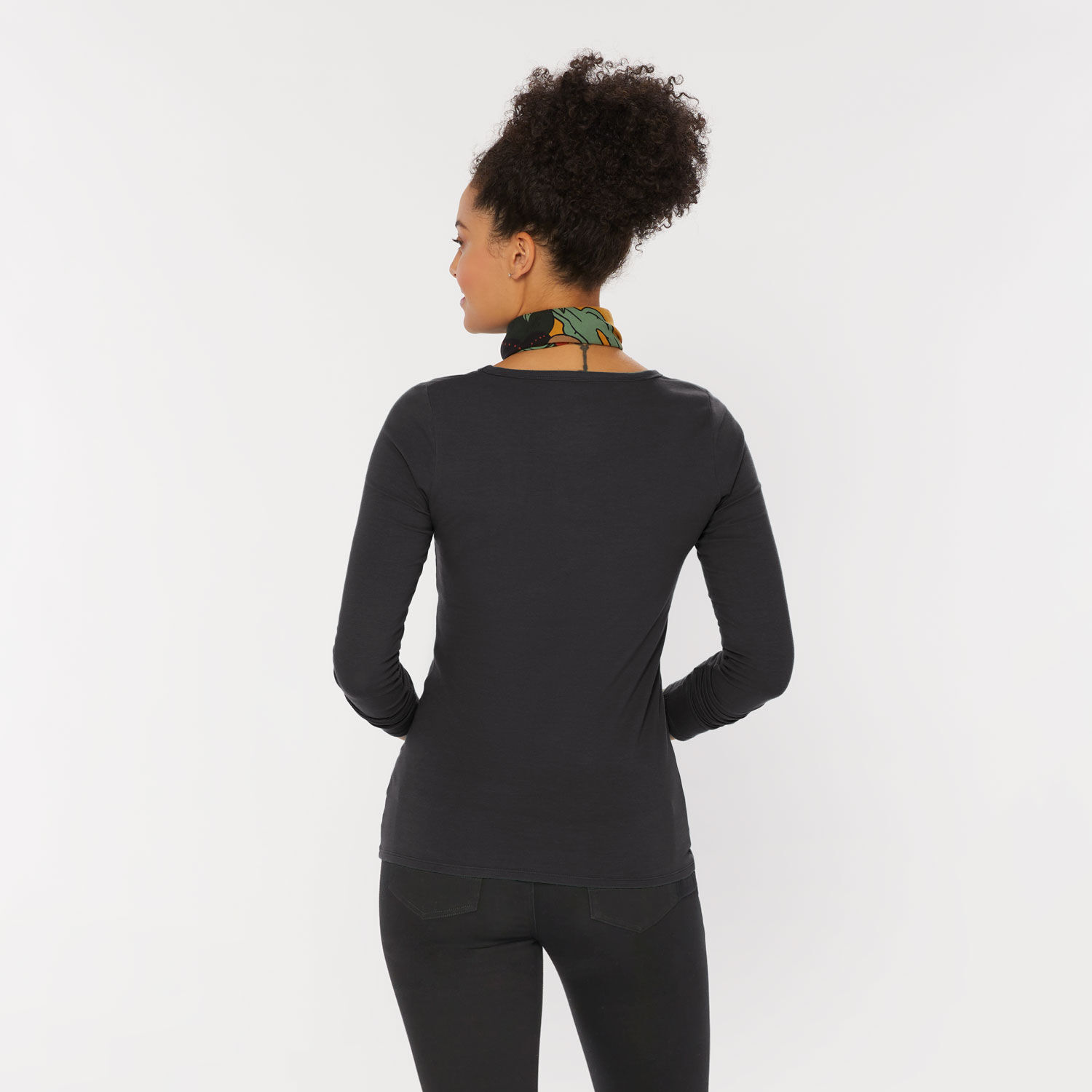 Women's No-Yank Long Sleeve Scoopneck T-Shirt | Duluth Trading Company
