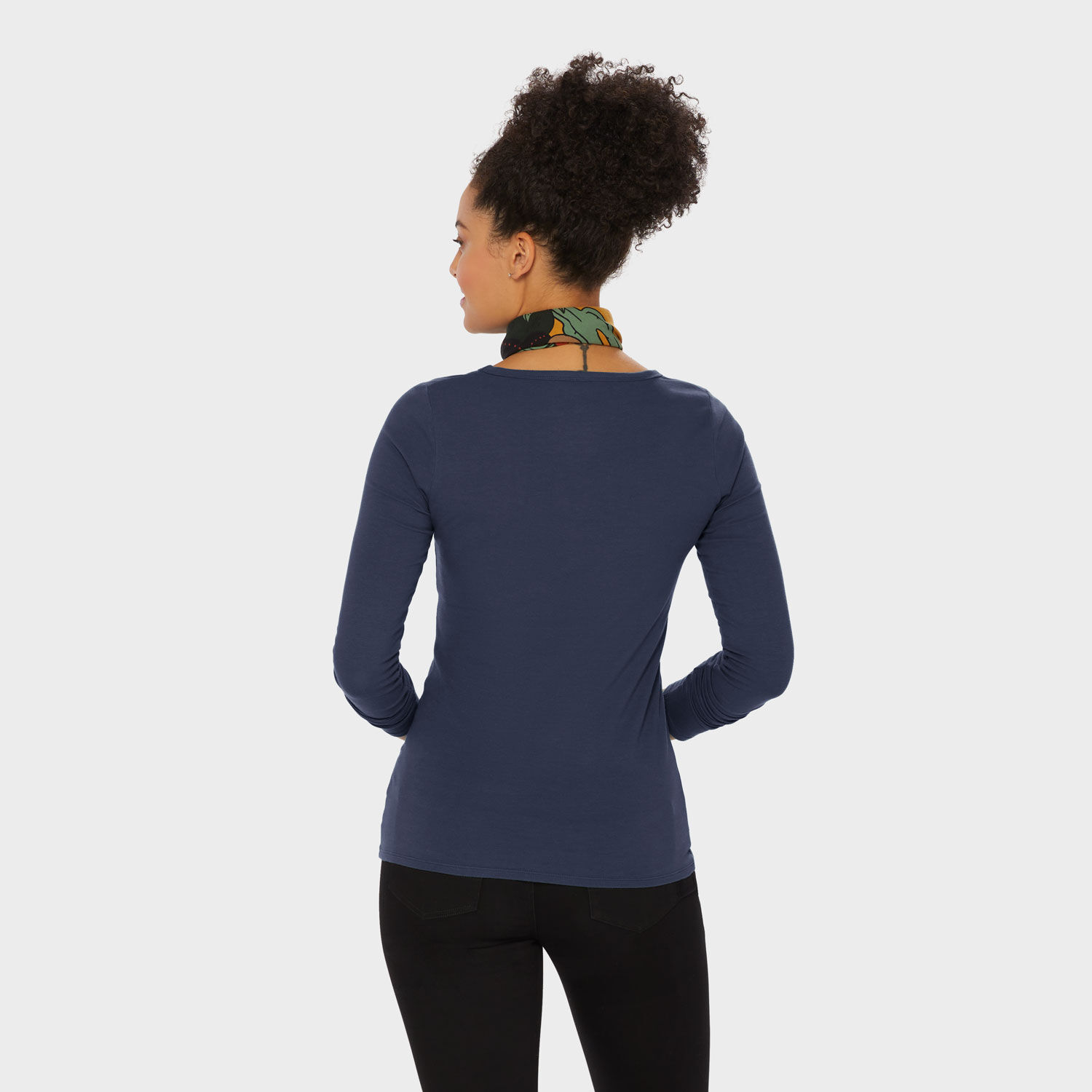 Women's No-Yank Long Sleeve Scoopneck T-Shirt | Duluth Trading Company