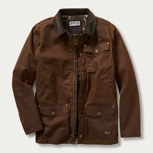 Men's Waxed Fire Hose Chore Jacket