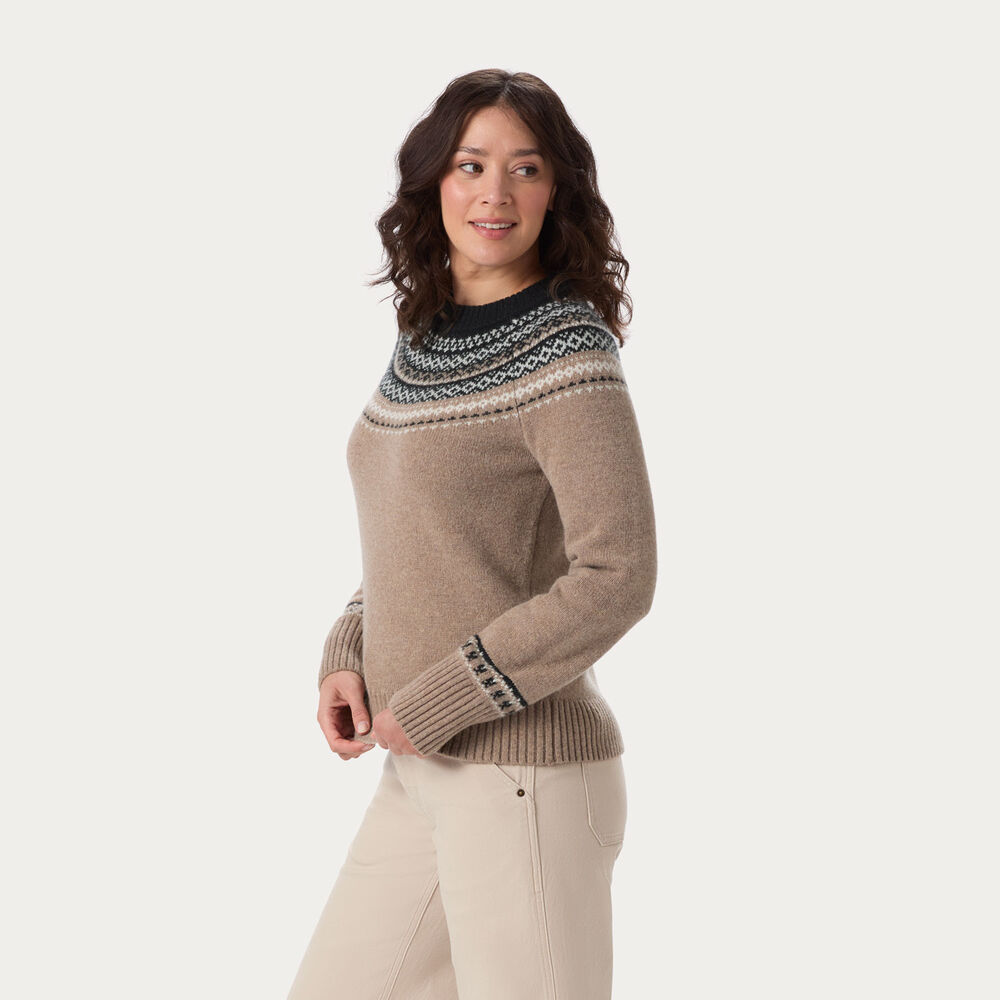 Women's Woolpaca Raglan Fair Isle Sweater Main Image