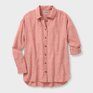 Women's Plus Artisan Hemp Overshirt