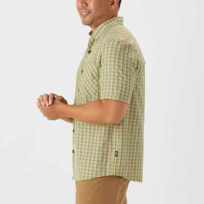 Men's AKHG Mountain Stream Standard Fit Short Sleeve Shirt