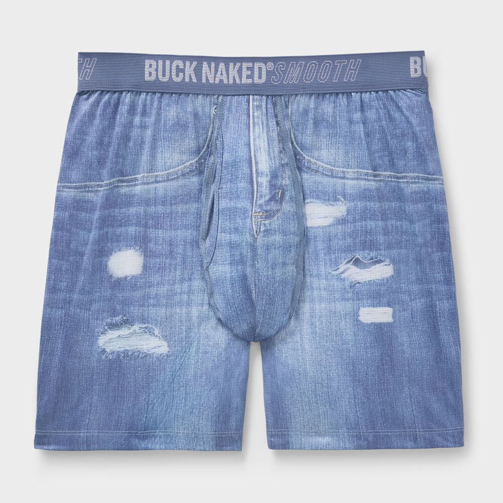 Men's Buck Naked Smooth Bullpen Boxer Briefs Main Image