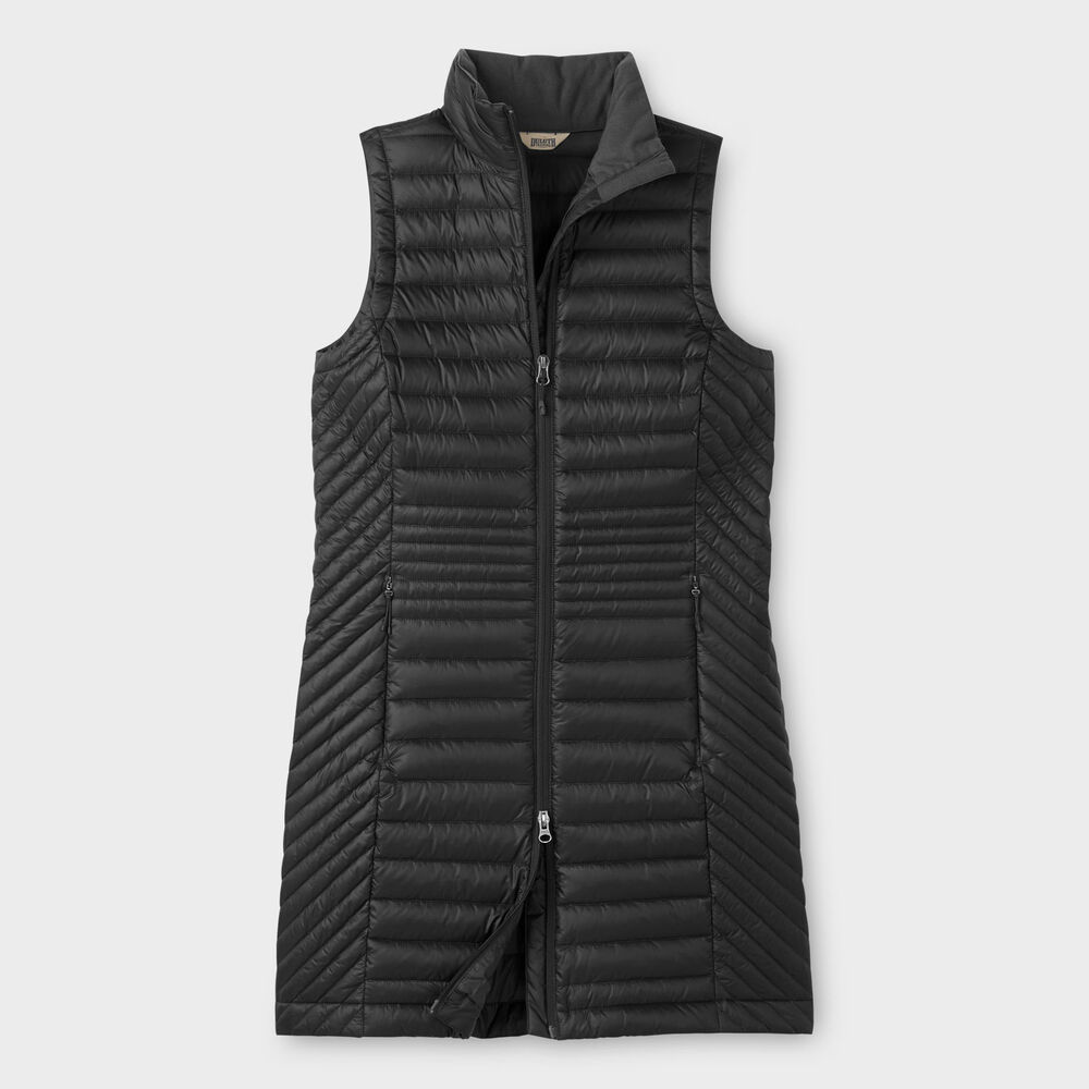 Women's Down Right Long Vest Main Image