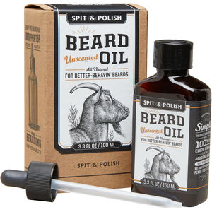 Spit & Polish Unscented Beard Oil