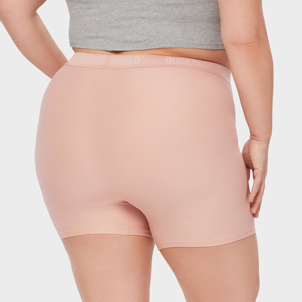 Women's Plus Buck Naked Long Boxer Briefs Main Image