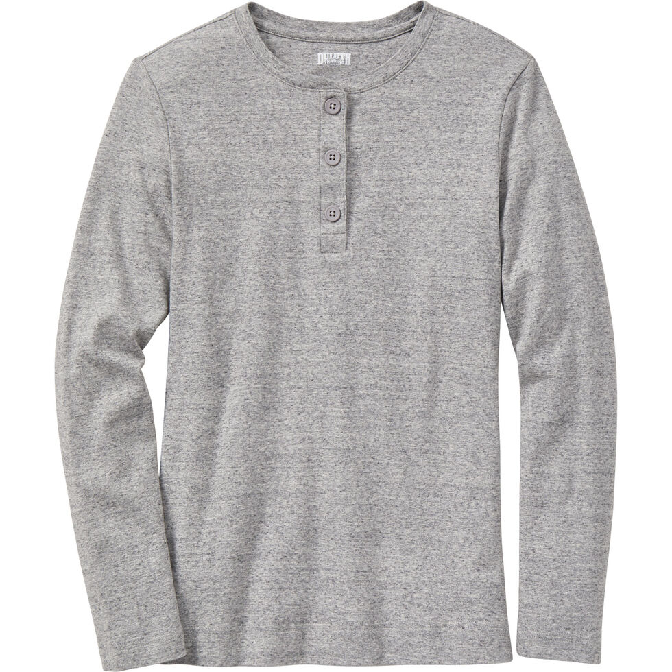 Women's Longtail T Long Sleeve Henley | Duluth Trading Company