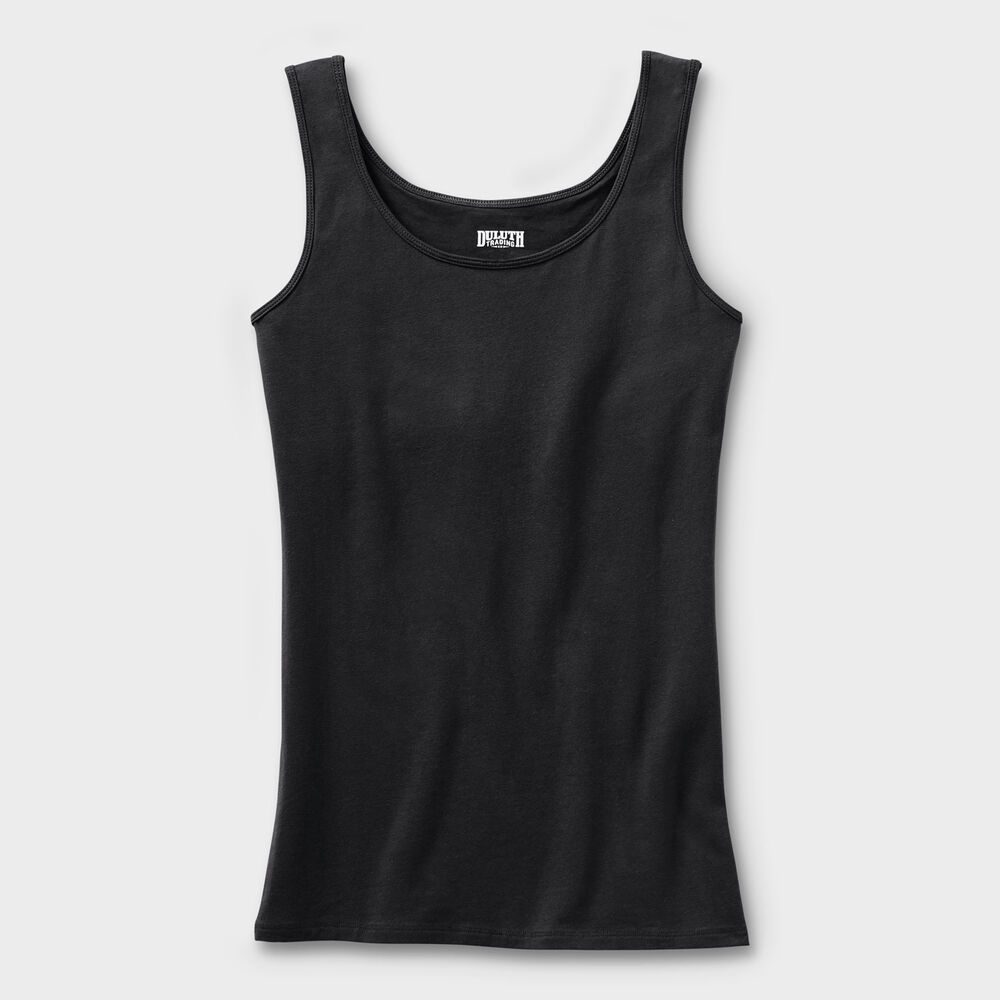 Women's Plus No-Yank Shelf Bra Tank Main Image