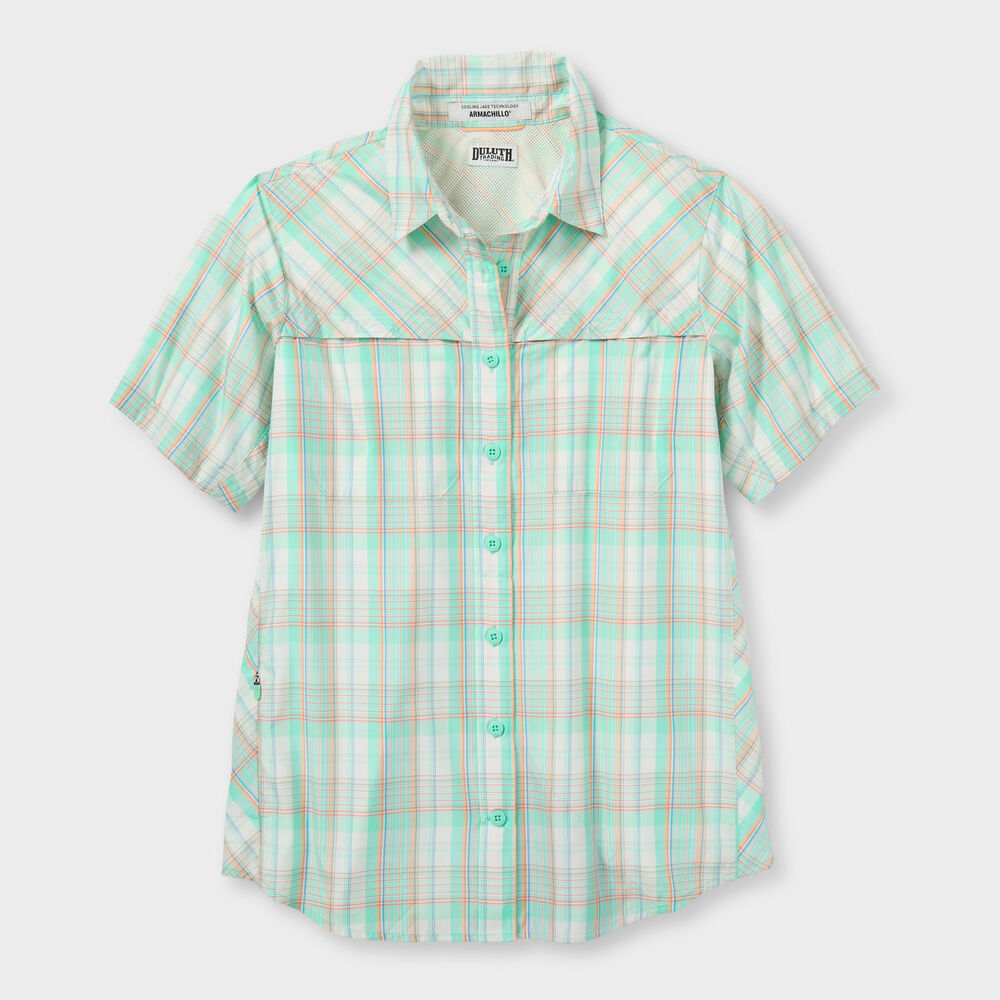 Women's Plus Armachillo Short Sleeve Shirt Main Image