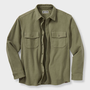 Men's Officer's Slub Sateen Shirt Jac