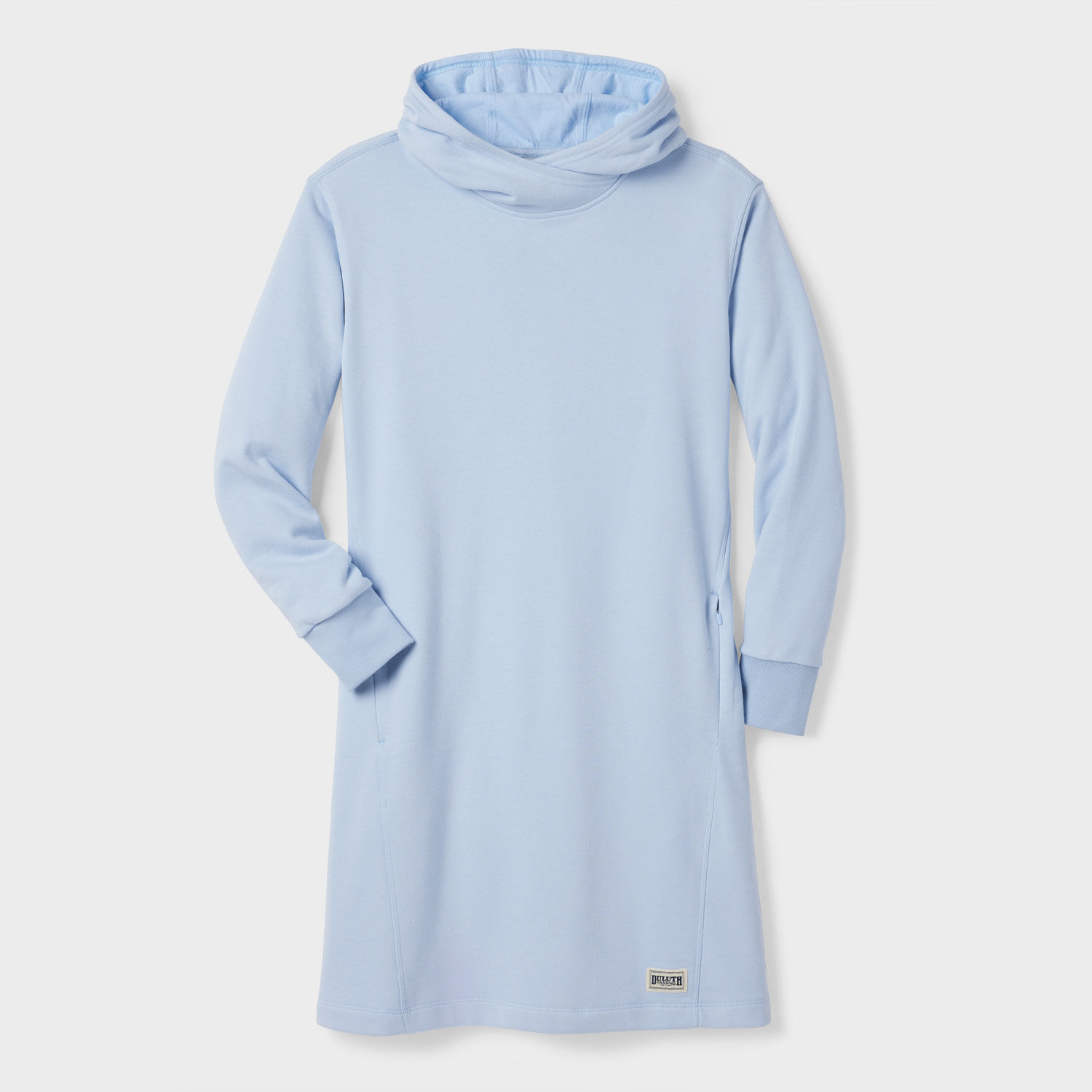 Women's Lazy French Terry Hoodie Dress | Duluth Trading Company