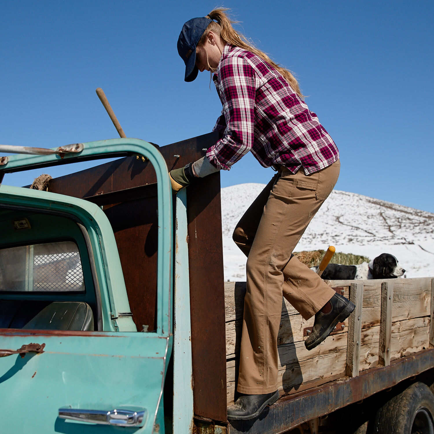 Women's DuluthFlex Fire Hose Bootcut Pants | Duluth Trading Company