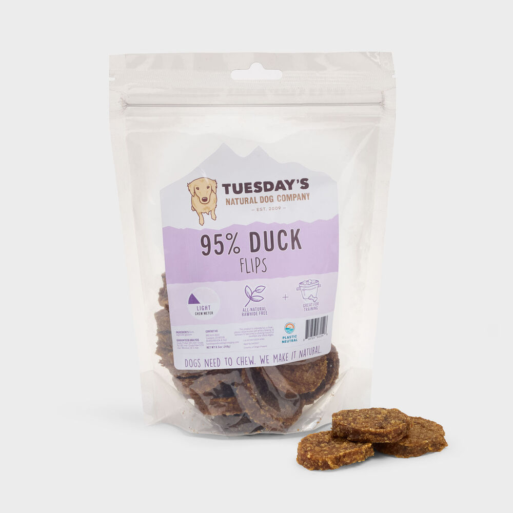 Natural Dog Duck Flips Dog Treats  ONESIZE Main Image