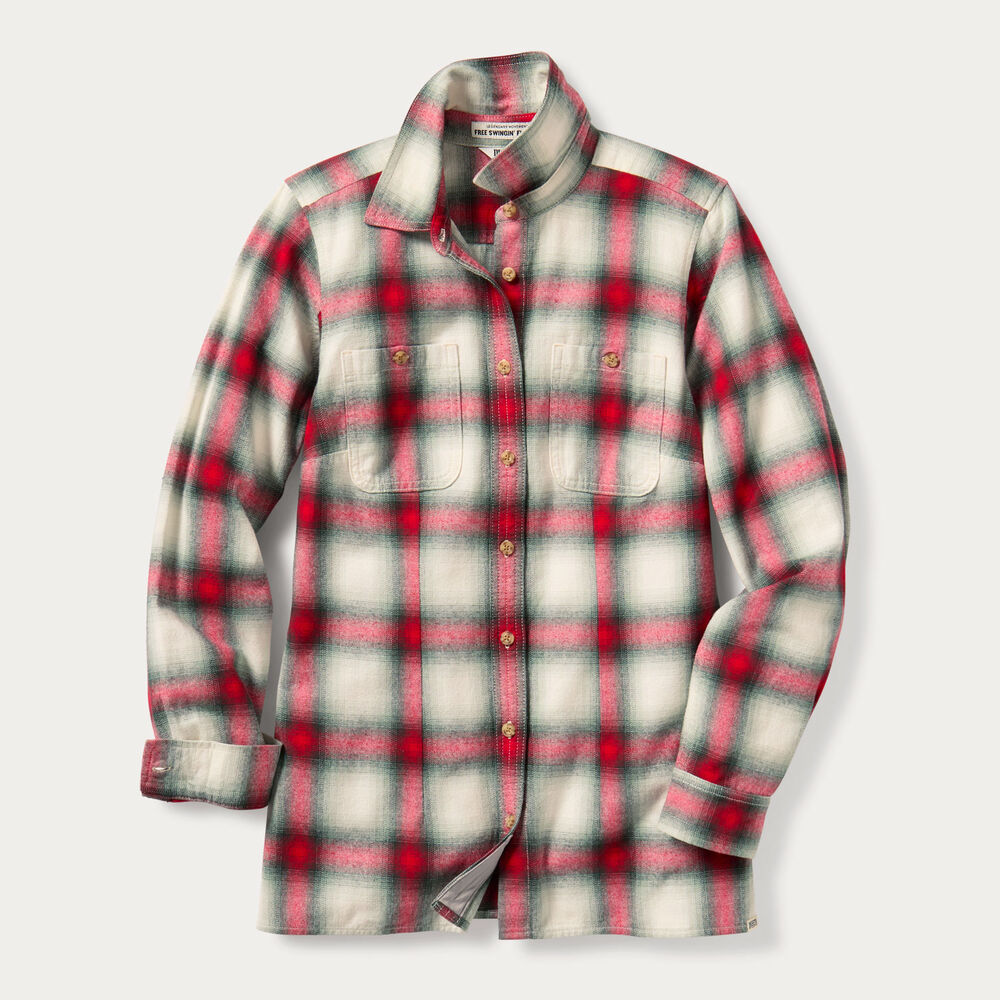 Women's Free Swingin' Flannel Shirt Main Image