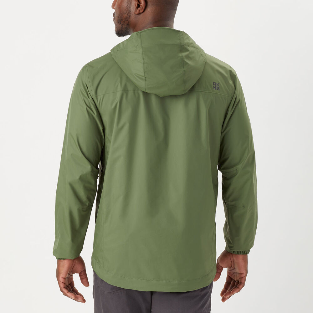 Men's AKHG Olympic Coast 2.5L Rain Jacket Main Image
