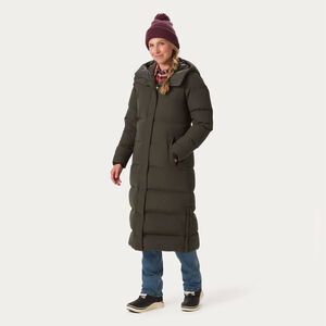 Women's Ruffer Puffer Arctic Down Extra-Long Coat