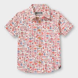 Kids' BBQ Short Sleeve Shirt