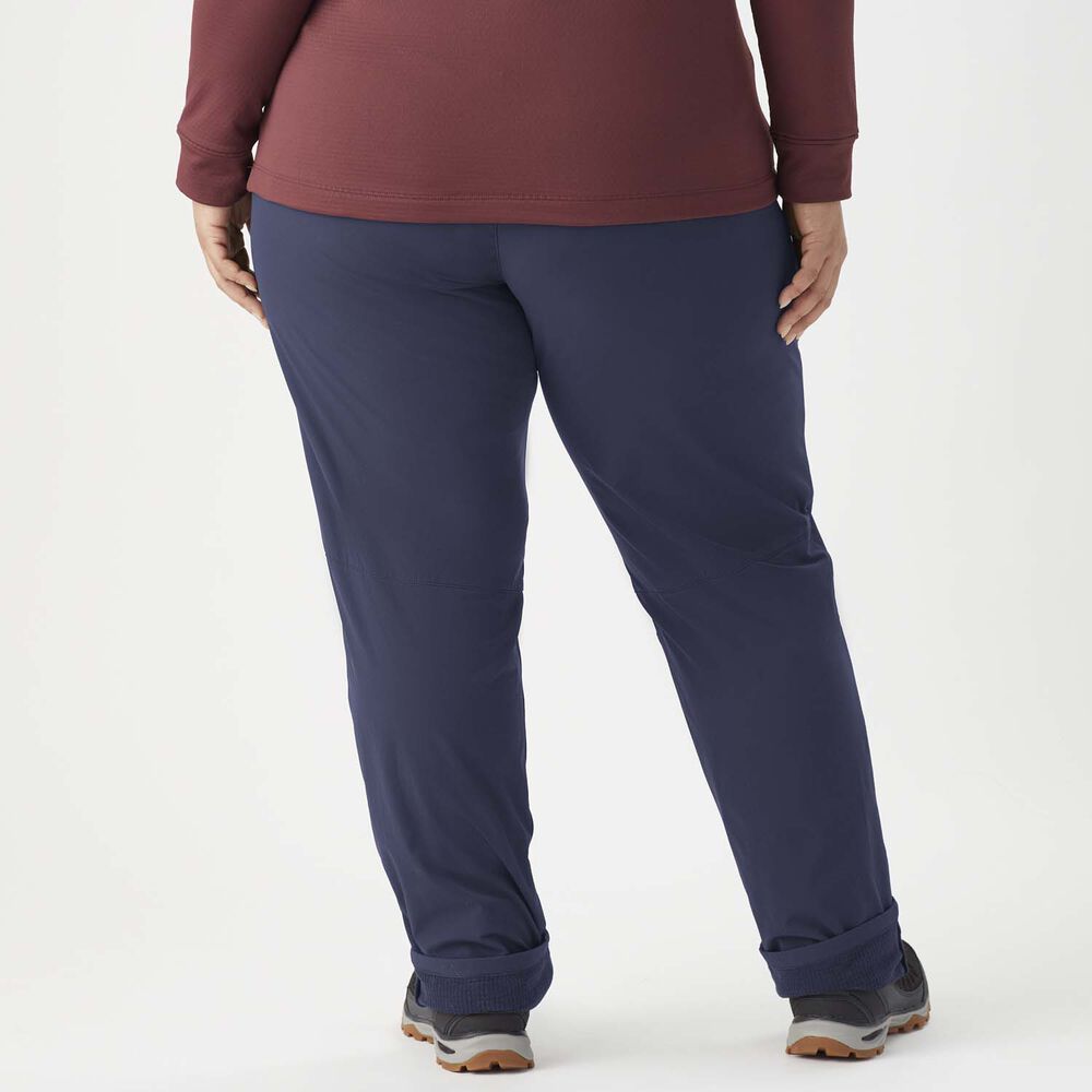 Women’s Plus AKHG Roadless Standard Fit FleeceLined Pants Duluth