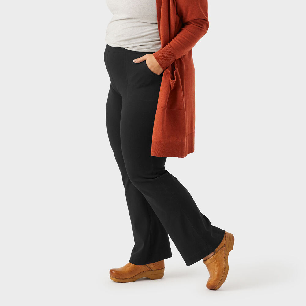 Women's Plus NoGA Naturale Cotton Bootcut Pants Main Image