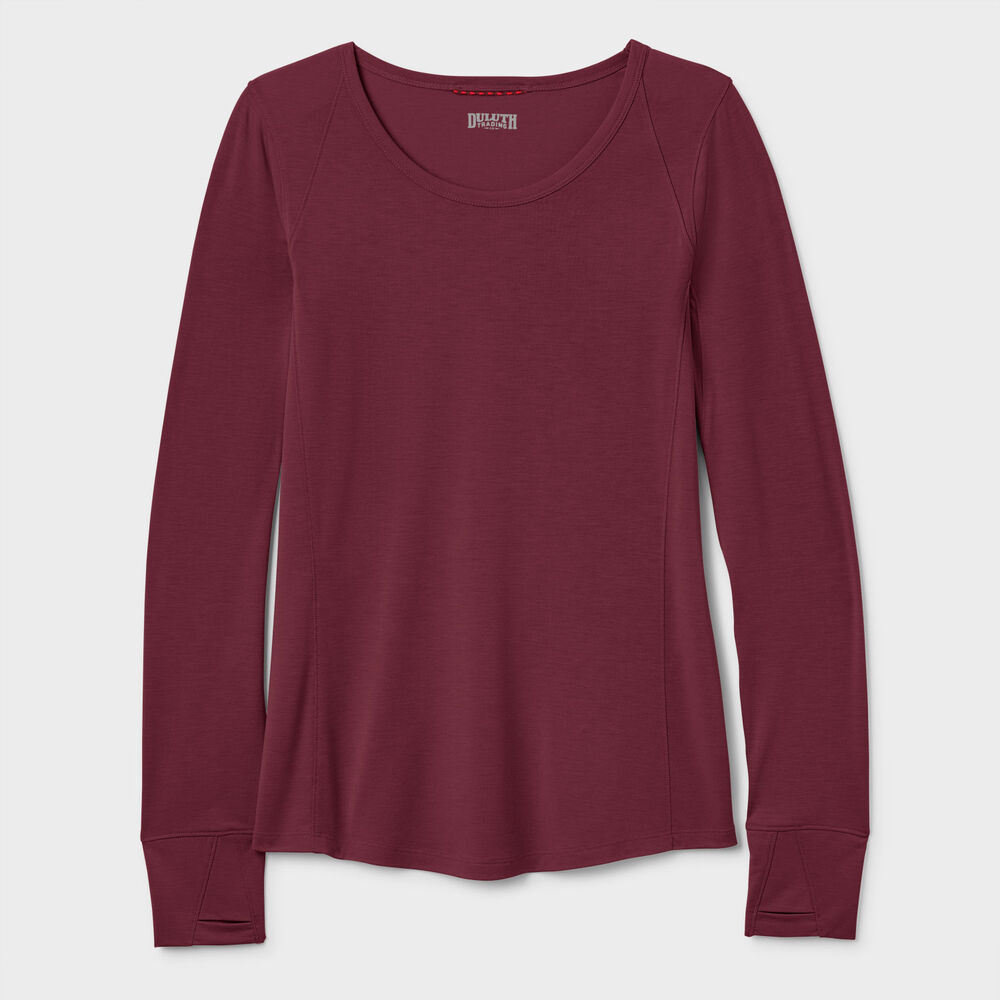Women's Seawool Long Sleeve Crewneck Main Image
