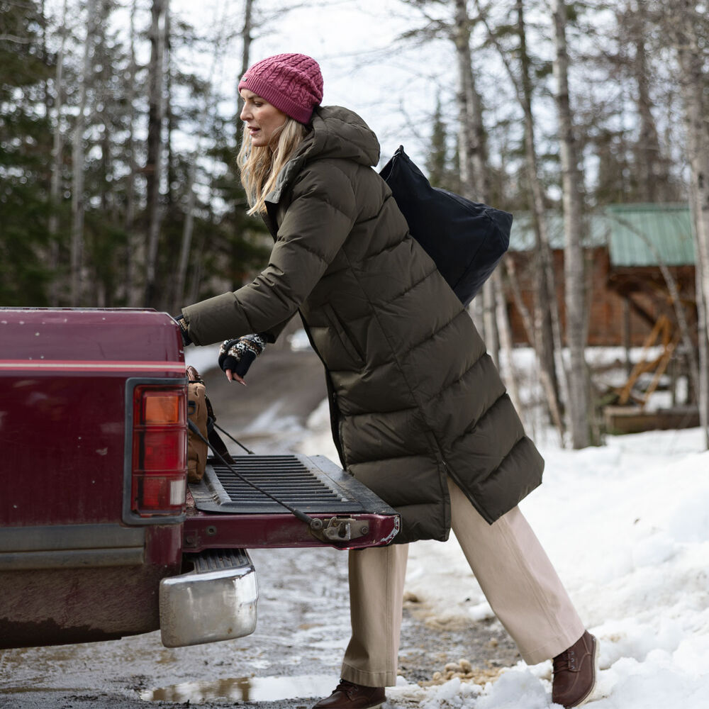 Women's Ruffer Puffer Arctic Down Extra-Long Coat Main Image