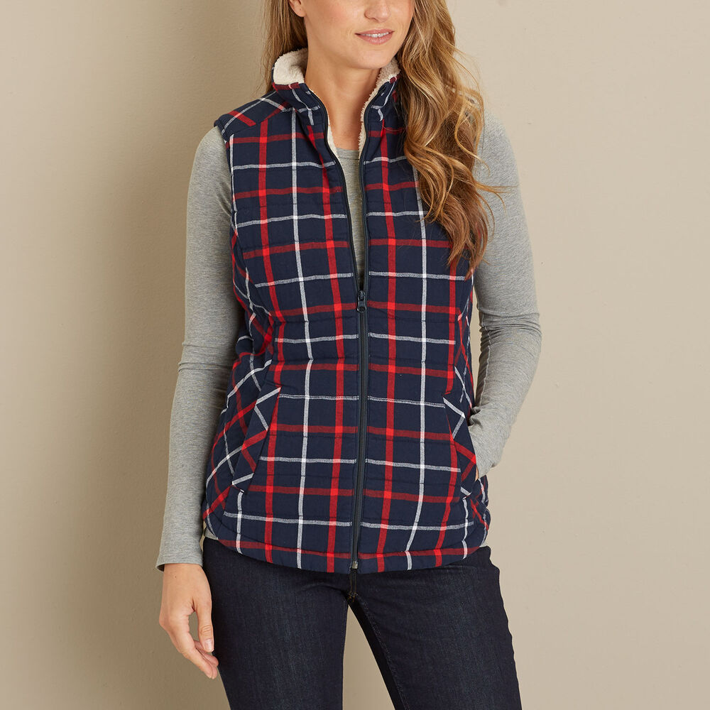 Women's Insulated Holiday Vest Main Image