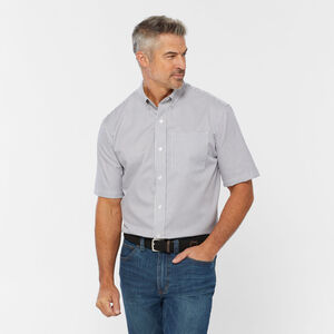 Men's Magnet Front Wrinklefighter Relaxed Fit Shirt