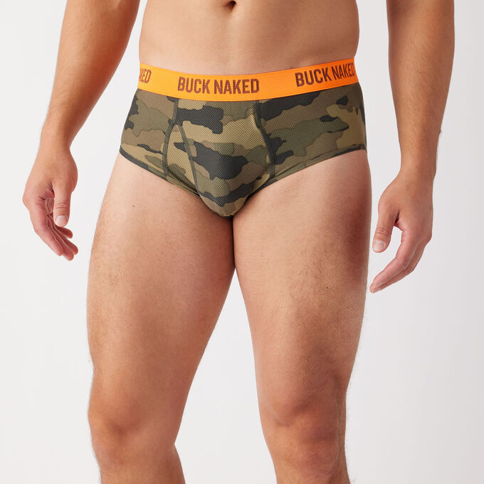 Men's Green Bay Packers Duluth Trading Co. Green Tailgating Buck Naked  Pattern Boxer Briefs