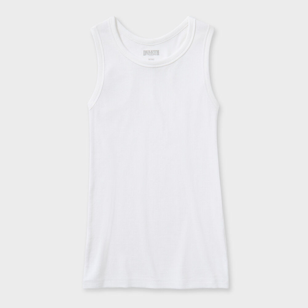 Women's No-Yank Luxe Rib Racerback Tank Main Image