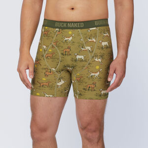 Men's Buck Naked Boxer Briefs 3-Pack