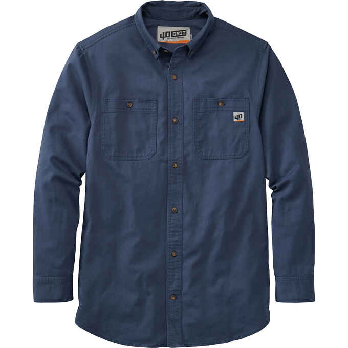 Men's 40 Grit Standard Fit Long Sleeve Work Shirt | Duluth Trading Company