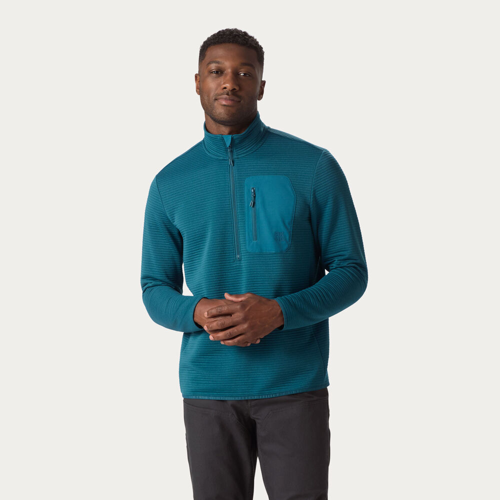 Men's AKHG Blackburn Standard Fit 1/4 Zip Mock Main Image