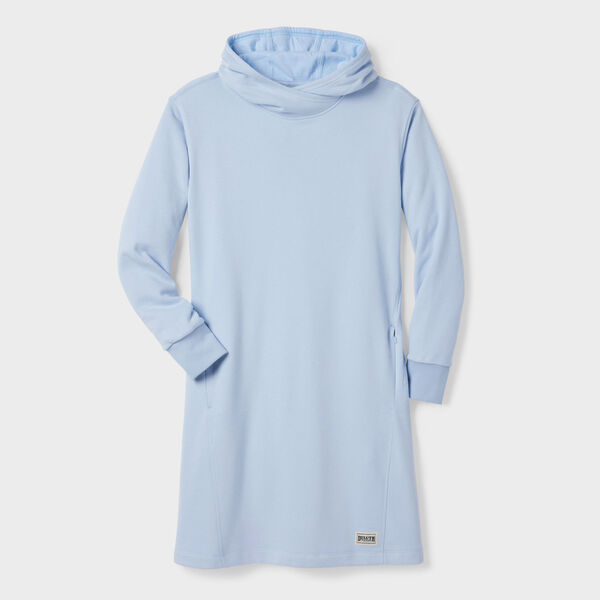 Womens Plus Lazy French Terry Hoodie Dress | Duluth Trading Company