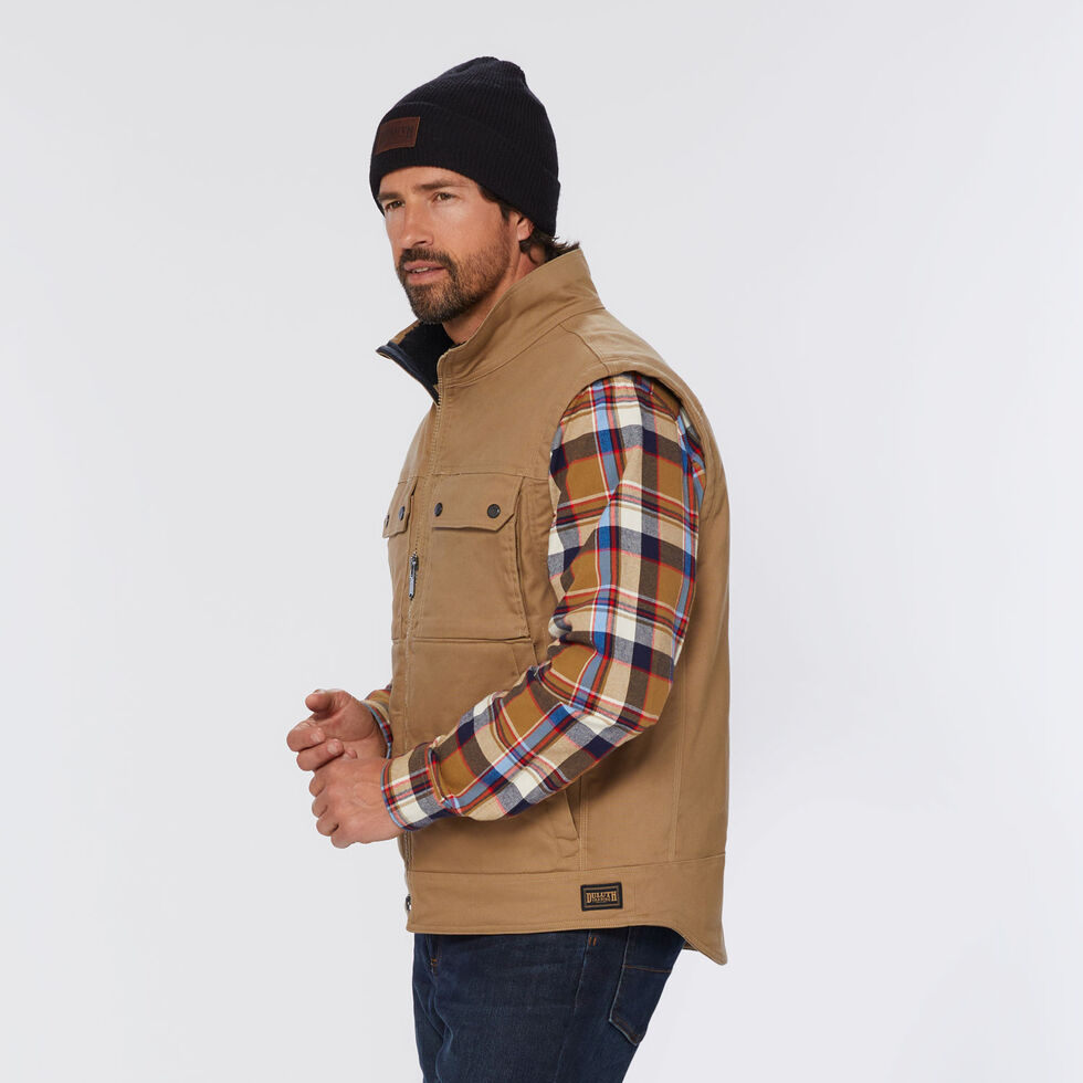 Gilet Duluth Trading Pour Homme, Taille 3XL, Couleur Marron Kaki, Léger Et Multipoches, Idéal Pour La Pêche Et Les Activités De Plein Air